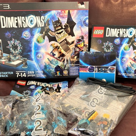 Lego NWT Dimensions Game Batman 71170 Starter Kit 269 pieces includes figures - Picture 5 of 10